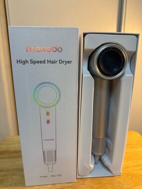 Silver High Speed Hair Dryer for Women